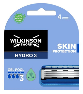Wilkinson Sword Hydro 3 Skin Protection náhradní břity 4 ks
