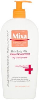 Mixa Rich Body Milk Intense Nourishment Intenzivní vyživující tělové mléko 400 ml