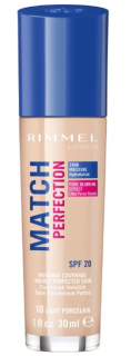 Rimmel make up Match Perfection 010 Light Porcelain 30 ml