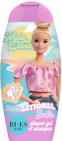 BI-ES sprchový gel 2v1 Barbie Sunsational 250 ml