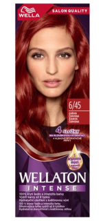 Wella Wellaton Intense Color Cream krémová barva na vlasy 6/45 Red passion